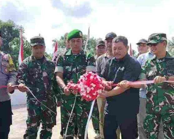 Kodim 0315/Tanjungpinang Resmikan Jembatan ARMCO di Bintan, Akses Warga ke Pusat Desa Terpangkas Signifikan