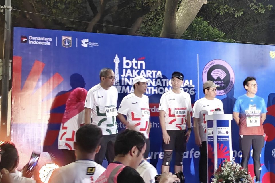 Lebih dari 45 Ribu Pelari Muda hingga Pensiunan Ramaikan BTN Jakarta International Marathon 2026