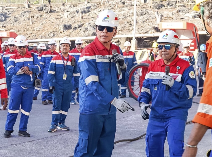 Komut Pertamina Iriawan Blusukan ke Kupang, Cek Distribusi BBM hingga Avtur