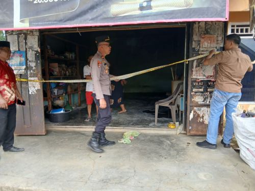 Kebakaran Warung di Desa Madukoro Lampung Utara Hanguskan Dagangan, Kerugian Capai Rp 27 Juta