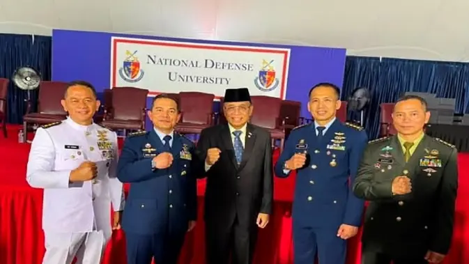 Empat Perwira TNI Raih Gelar Master dari National Defense University AS, Perkuat Diplomasi Pertahanan