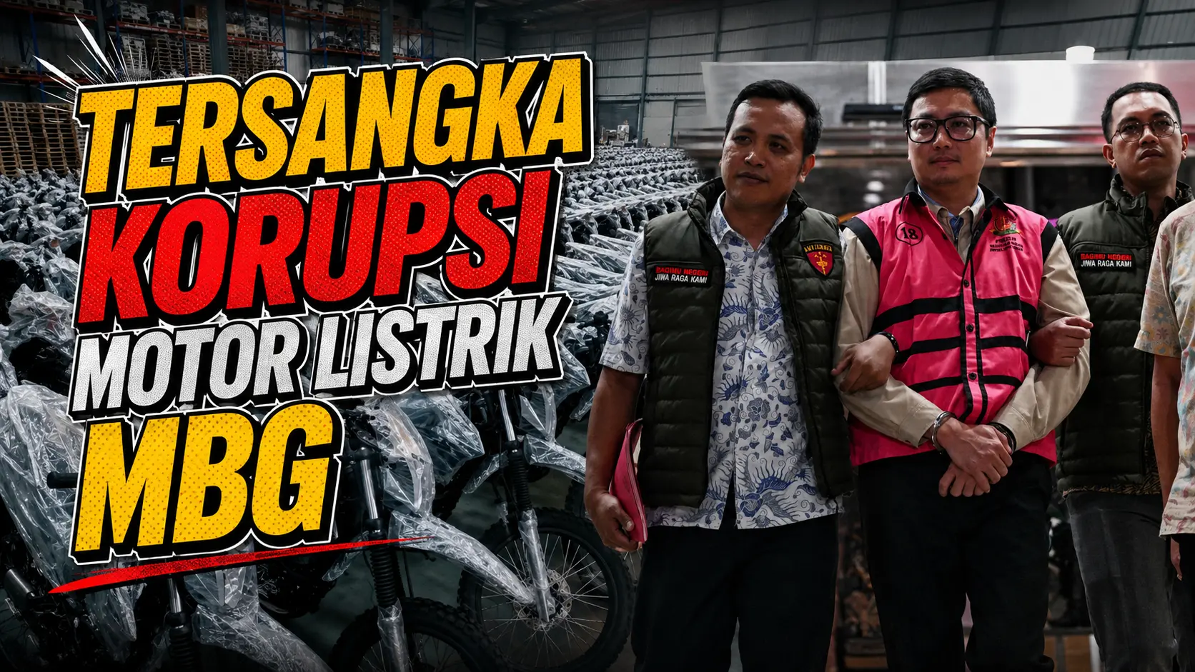 Korupsi Pengadaan Motor Listrik untuk Program MBG, Komisaris PT YAT Ditahan Kejagung
