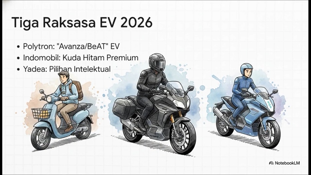 Polytron, Indomobil, atau Yadea: Perbandingan Motor Listrik 2026 dari Modal Awal hingga Teknologi