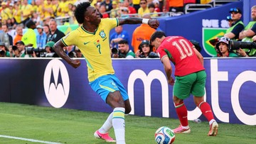 Vinicius Junior Cetak Gol Perdana di Piala Dunia 2026, Tapi Brasil Hanya Bermain Imbang Lawan Maroko