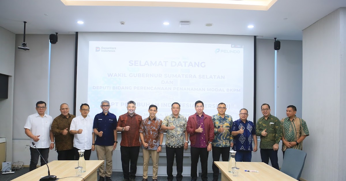 Wagub Sumsel Cik Ujang Desak Pelindo Percepat Pelabuhan Tanjung Carat, Jalan Tol hingga Kawasan Kontainer Jadi Syarat