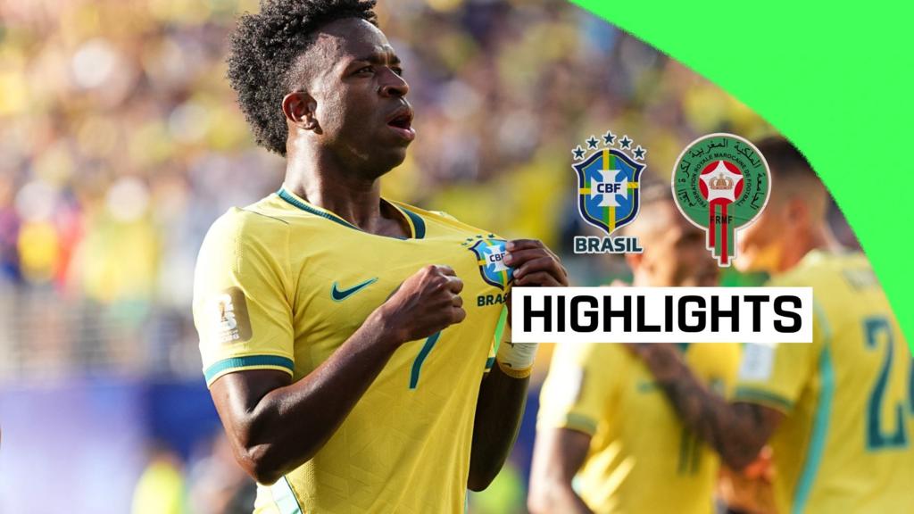 Gol Spektakuler Vinicius Jr Selamatkan Brasil dari Kekalahan Lawan Maroko