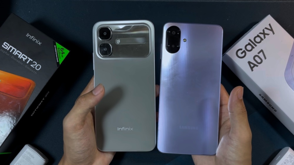 Samsung Galaxy A07 vs Infinix Smart 20, Performa Jauh Berbeda di Kelas Rp 1 Jutaan
