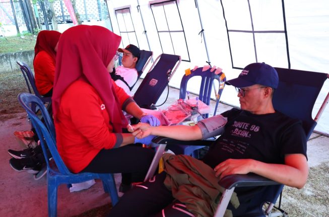 Fatayat NU Palembang Gelar Senam Sehat dan Donor Darah di Monpera, Dewi Sastrani: Setiap Tetes Darah Selamatkan Nyawa