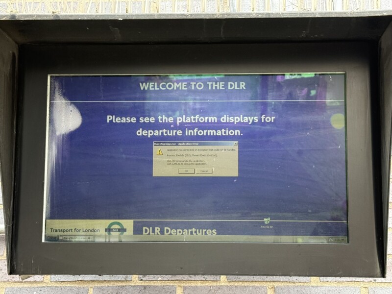 Windows Era XP Muncul di Sistem Kereta Tanpa Masinis London, Bukti Usia Infrastruktur Digital yang Menua
