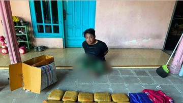 Bareskrim Gagalkan Pengiriman 10 Paket Ganja dari Padang ke Sidoarjo, Satu Tersangka Dibekuk
