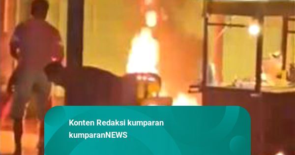 Pria di Kotawaringin Barat Bakar Mantan Istri di Angkringan, Polisi Buru Pelaku yang Kabur