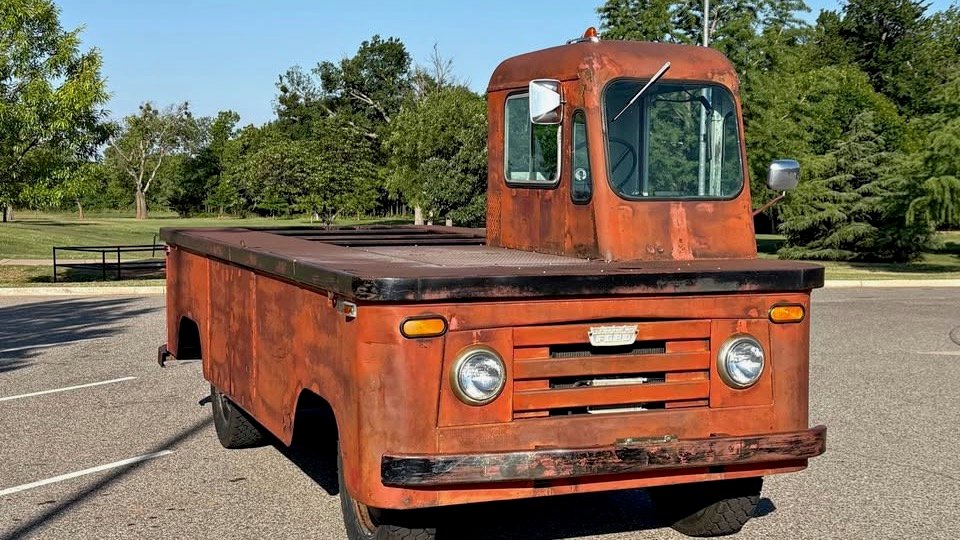 Ford P-350 DeKalb Lumberjack 1960, Truk Pikap Paling Ekstrem yang Hanya Punya Satu Kursi
