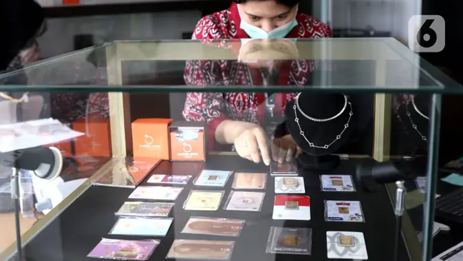 Harga Emas Antam di Pegadaian Naik Tipis ke Rp 2,82 Juta per Gram; UBS dan Galeri24 Stagnan