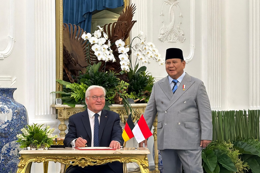 Indonesia dan Jerman Sepakat Semua Konflik Global Harus Diselesaikan Lewat Perundingan
