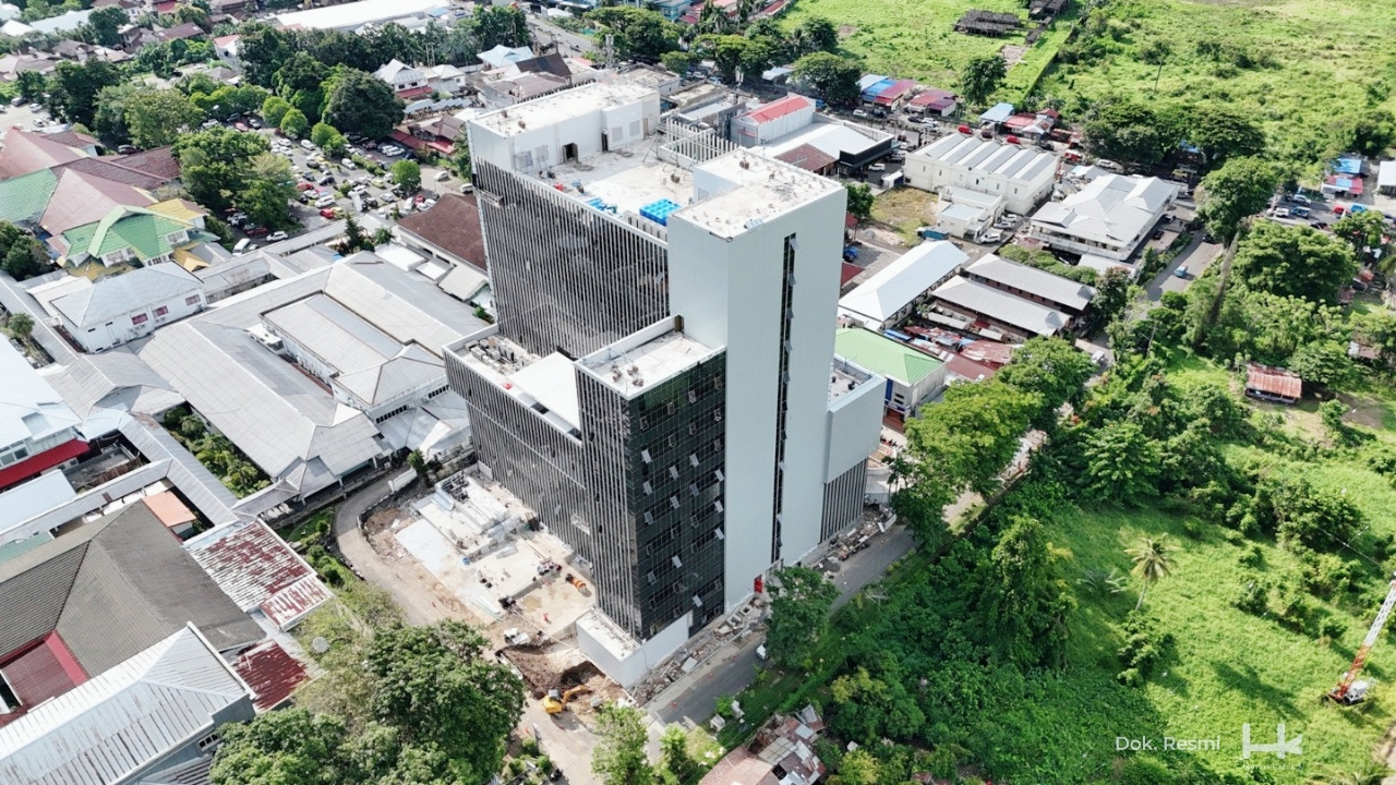 Hutama Karya Kejar Rampung Gedung Kanker RSUP Kandou Manado, Progres Tembus 97,11 Persen