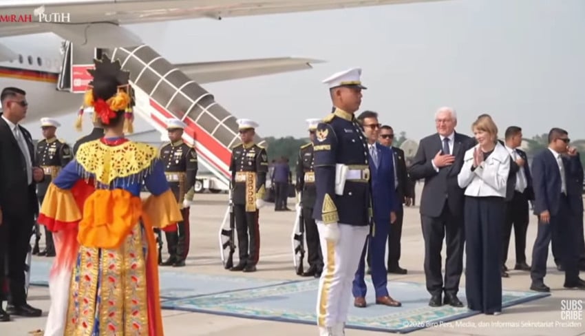 Presiden Jerman Frank-Walter Steinmeier Tiba di Jakarta, Agenda Pertemuan dengan Prabowo dan Upacara Kenegaraan