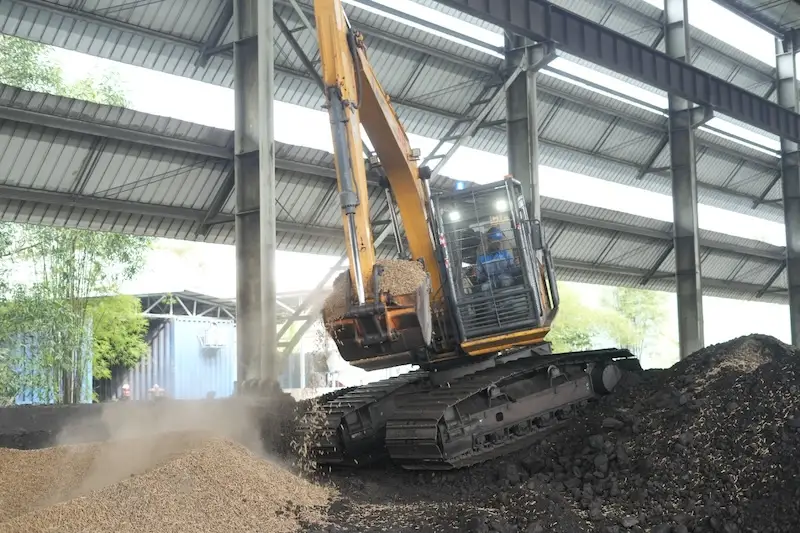 Uji Coba Cofiring Biomassa Tahap II, PT Bukit Asam Gunakan Wood Pellet Kaliandra Merah 2 Persen
