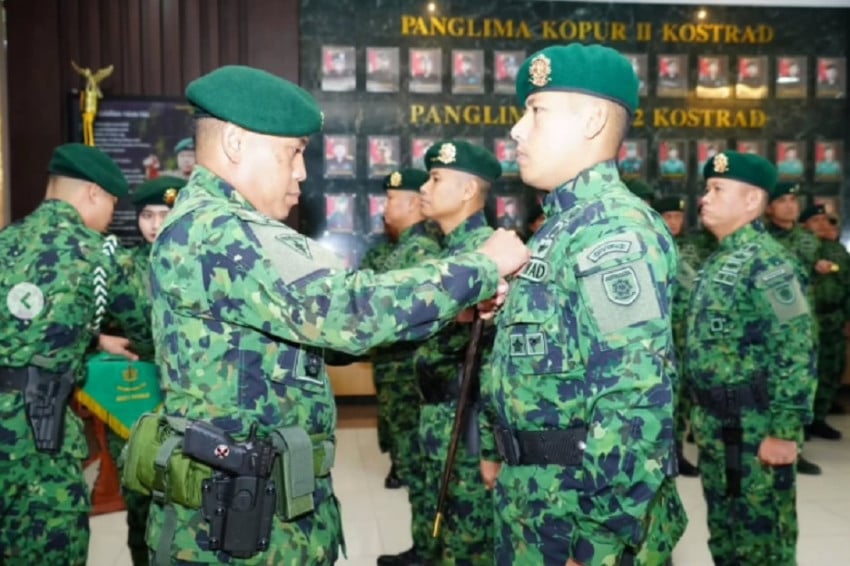 Pangdivif 2 Kostrad Mayjen TNI Primadi Pimpin Sertijab Empat Pamen, Ini Daftar Pejabat Baru dan Lama