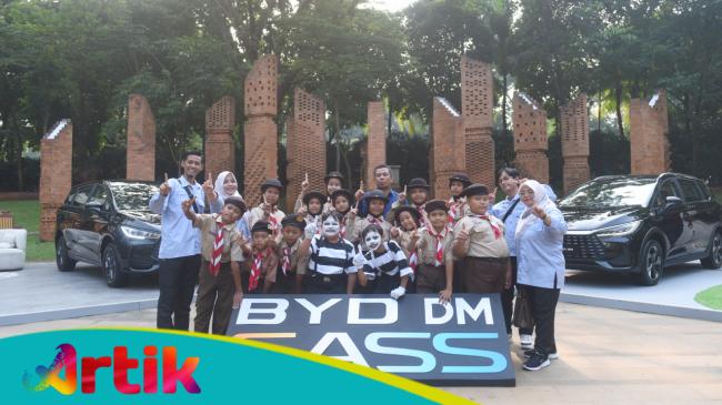 BYD Indonesia Luncurkan Program Pendidikan, Setiap Mobil Terjual Bantu Perlengkapan Sekolah Anak