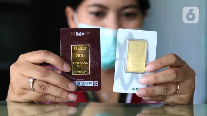 Harga Emas Antam Melonjak Rp 18 Ribu per Gram, Pegadaian Pilih Posisi Stabil