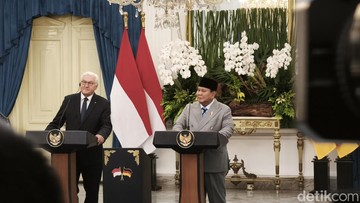 Presiden Prabowo Subianto Sambut Presiden Jerman Steinmeier di Istana Merdeka, Bahas Penguatan Hubungan Bilateral