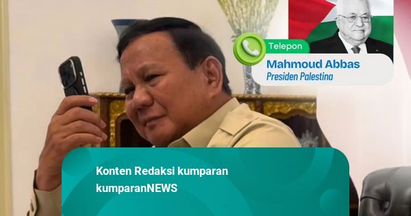 Presiden Abbas Telepon Prabowo, Apresiasi Konsistensi Dukungan Indonesia untuk Palestina