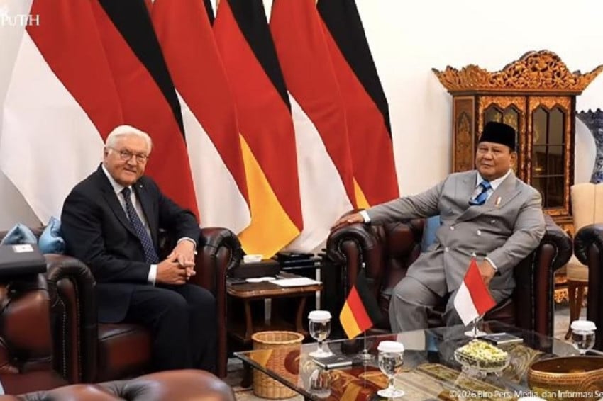 Prabowo dan Presiden Jerman Steinmeier Perkuat Kemitraan, Rujuk Deklarasi Jakarta 2012