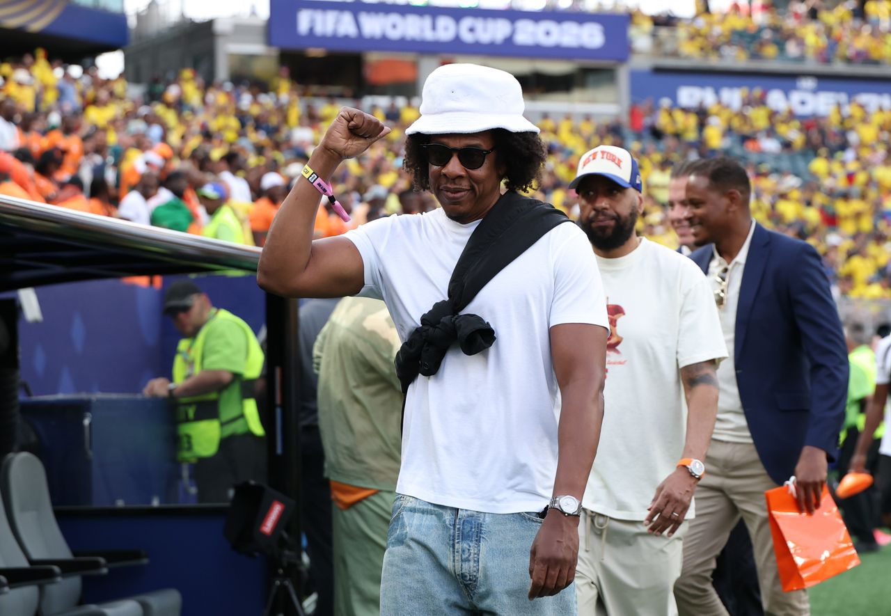 Jay-Z Hadir di Tribun Laga Pantai Gading vs Ekuador Piala Dunia 2026 Demi Bina Klien Roc Nation