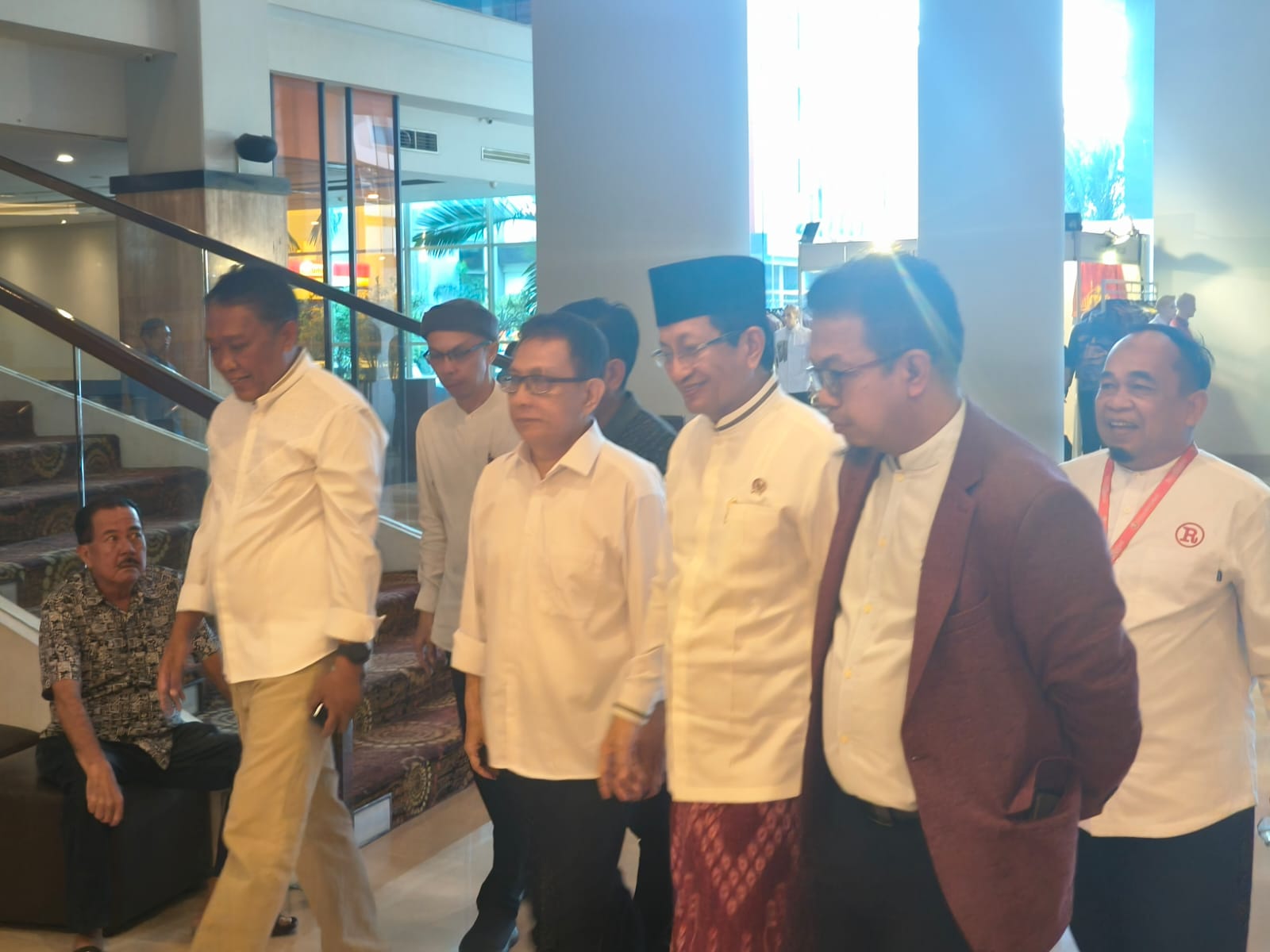 Menteri Agama Nazaruddin Umar Ucapkan Selamat Langsung ke Ketua PWI Sulsel Terpilih Suwardi Thahir di Makassar