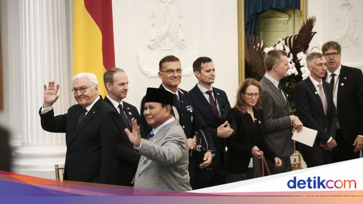 Presiden Jerman Steinmeier Ucapkan Terima Kasih dalam Bahasa Indonesia saat Bertemu Prabowo di Istana Merdeka