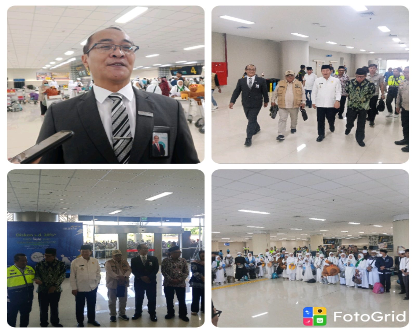 Sambut 359 Jamaah Haji Sulut, Angkasa Pura Siapkan Dua Gelombang Kepulangan di Bandara Sam Ratulangi
