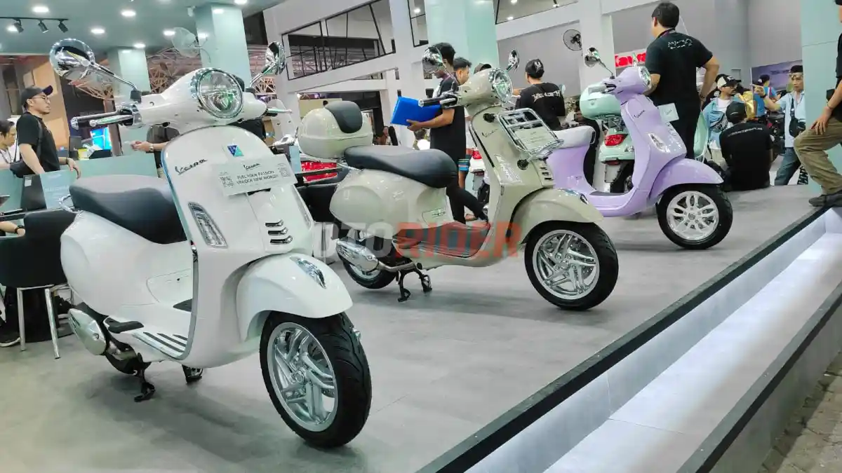 Vespa LX 150, Primavera, Sprint, dan GTS 250 Ramaikan Jakarta Fair 2026 dengan Promo Lucky Dip Rp4,7 Juta