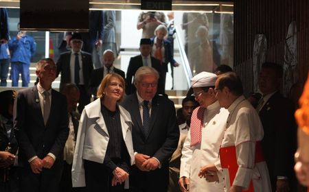 Presiden Jerman Steinmeier Terkesan Saat Susuri Terowongan Silaturahmi Istiqlal-Katedral
