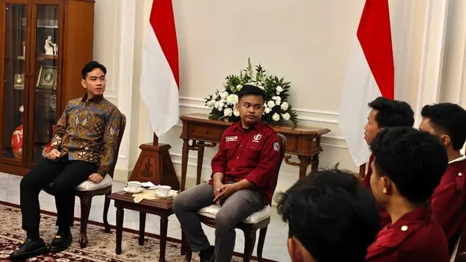Wapres Gibran Temui 15 Mahasiswa di Tengah Aksi Demo, Catat Kritik dan Tuntutan