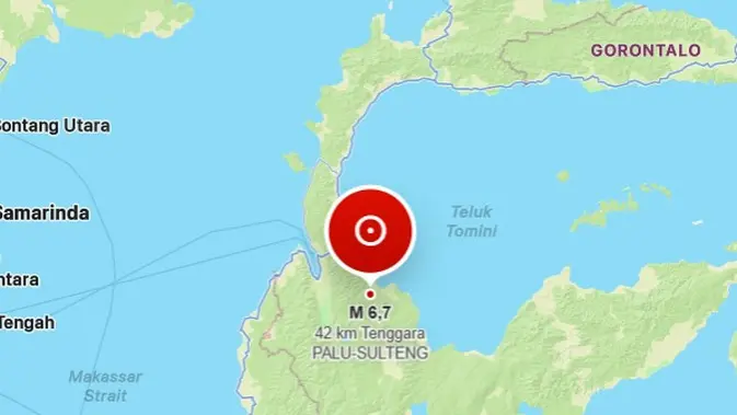 BMKG Ungkap Gempa M 6,7 Palu Dipicu Sesar Sausu, 20 Gempa Susulan Terjadi Hingga Siang