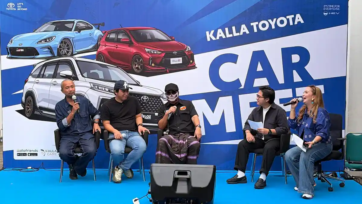 Kalla Toyota Makassar Gelar Car Meet, Satukan Pelanggan dengan Komunitas Otomotif
