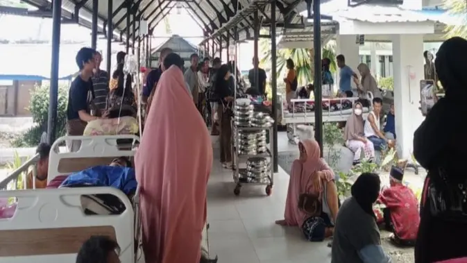 Gempa M 6,7 Guncang Parigi, Pasien RS Anuntaloko Dievakuasi ke Selasar