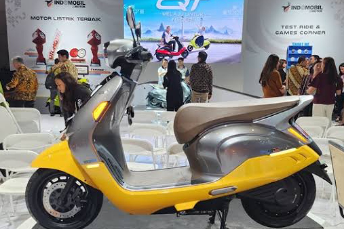 Indomobil eMotor QT Meluncur dengan Harga Rp15 Jutaan, Baterai Milik Penuh Tanpa Sewa