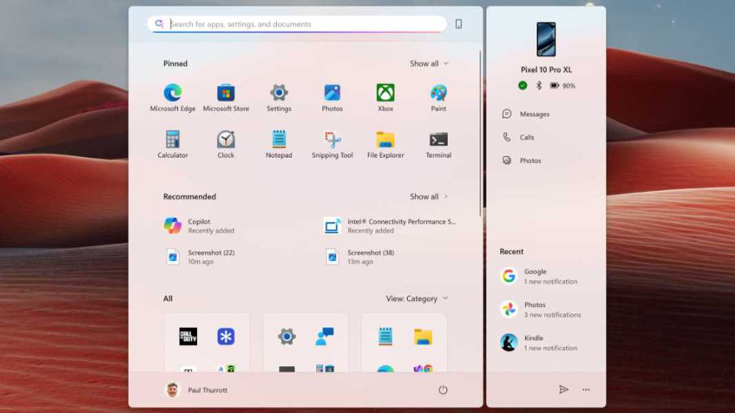 Windows 11 Sederhanakan Menu Start dengan Tampilan Mengambang dan Pencarian Lebih Cepat