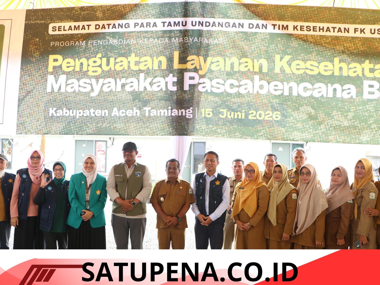 USK Terjunkan Dokter Spesialis ke Huntara Opak, Warga Penyintas Banjir Dapat Layanan Psikososial