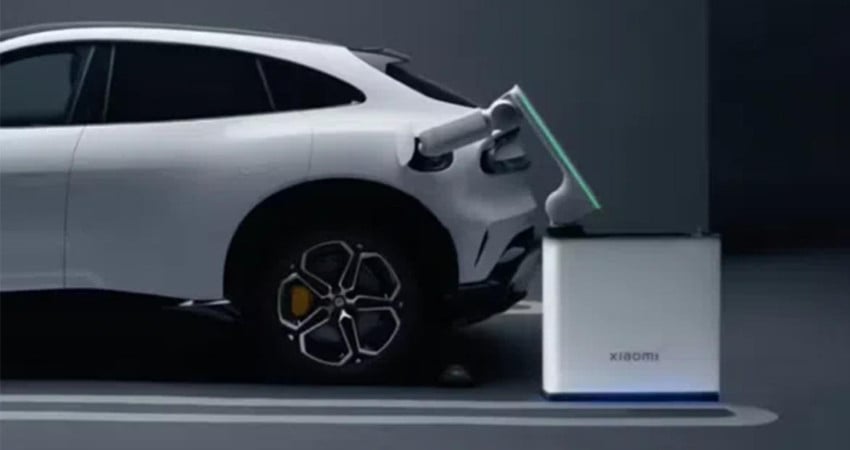 Xiaomi Bikin Robot Charger EV Otomatis, Janji Tesla 10 Tahun Lalu Baru Terwujud