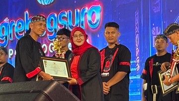 Debut Perdana di FNRP, Reyog Garudo Djoyo Manggolo SRT 5 Ponorogo Raih 10 Besar Pelestari Budaya