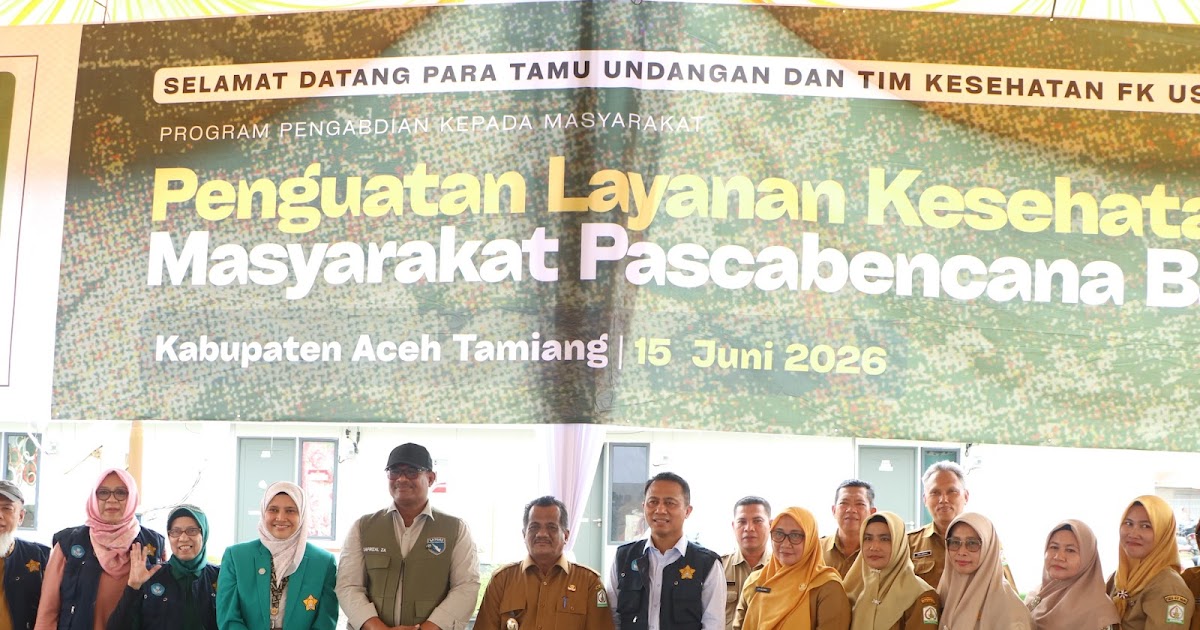 USK Kirim Dokter Spesialis dan Psikolog ke Huntara Aceh Tamiang, Warga Dapat Layanan Medis dan Trauma Healing