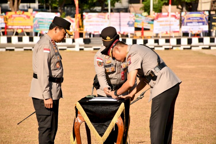 Kapolda NTT Irjen Rudy Darmoko Lantik Brigjen Faizal sebagai Wakapolda Baru, Ini Tugas yang Diemban