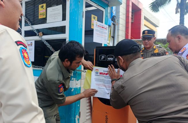 Pemkot Palembang Segel Parkir Rajawali Village, PT Kuala Permai Tak Miliki Izin Operasional