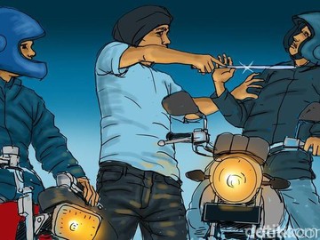 Pemotor Dibacok Dua OTK di Jalan Pajajaran Bogor, Polisi Kantongi Rekaman CCTV