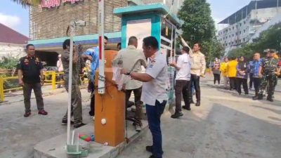 Satpol PP dan Dishub Palembang Tutup Sementara Parkir Rajawali Village, Kuasa Hukum Pemilik Ruko Desak Penutupan Permanen