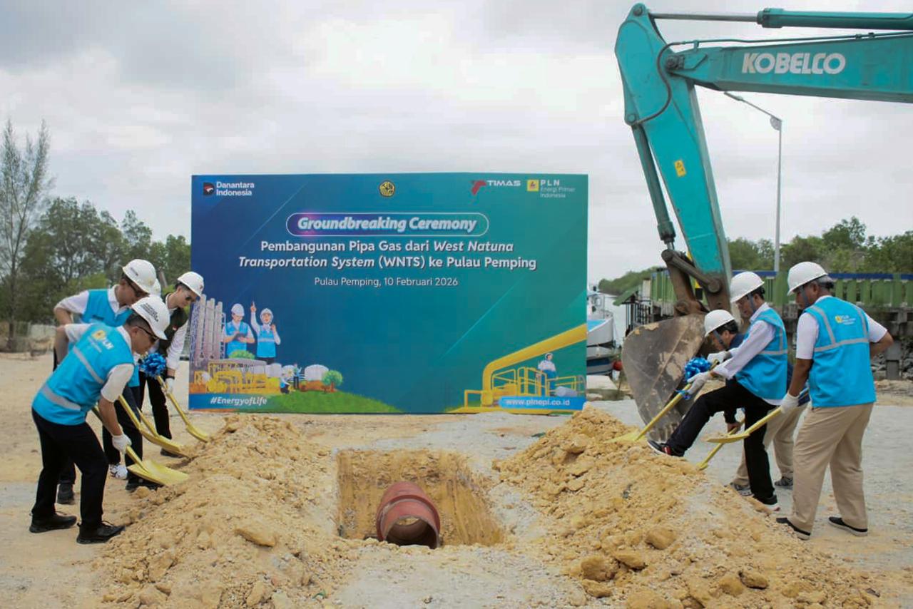 Setelah 80 Tahun, Gas Natura Akhirnya Mengalir ke Indonesia Lewat Pipa WNTS-Pemping Pekan Depan
