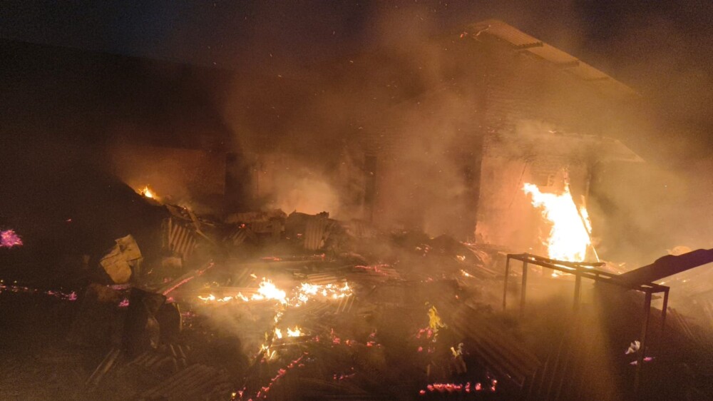 Kandang Ternak di Kuningan Hangus Terbakar, 9.000 Ekor Ayam dan Burung Puyuh Mati, Kerugian Rp 305 Juta