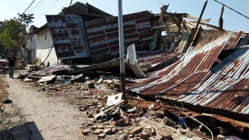 Gempa M6,7 Guncang Sulteng, Satu Warga Sigi Tewas dan Ratusan Bangunan Rusak